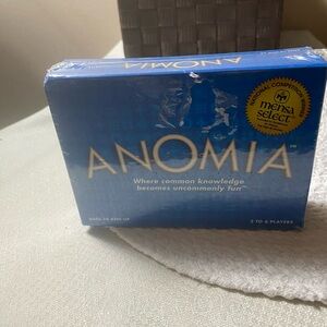 Anomia Card Game - Blue Box brand new, sealed in package, never played with
